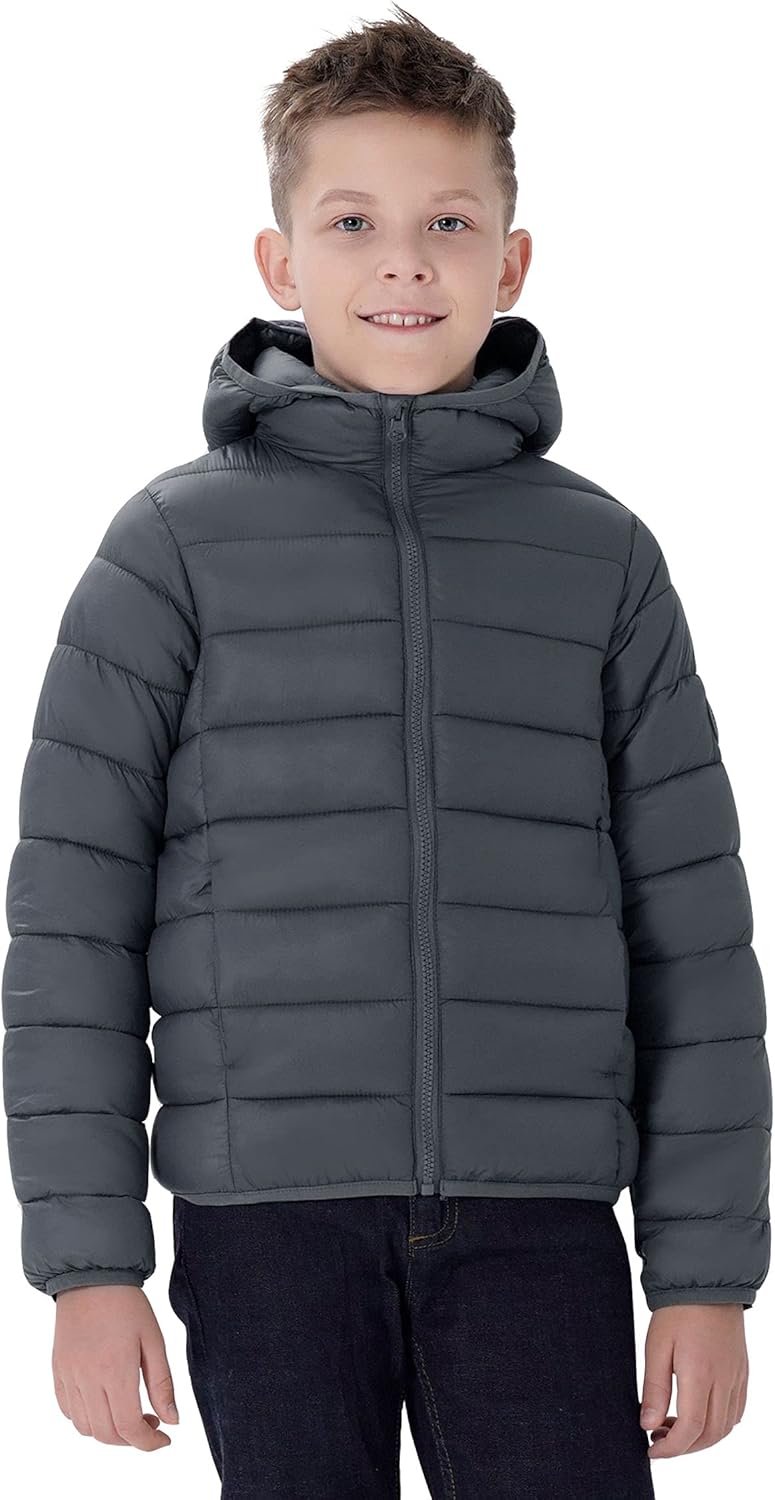 SOLOCOTE Girls Winter Coats Lightweight Packable Jacket