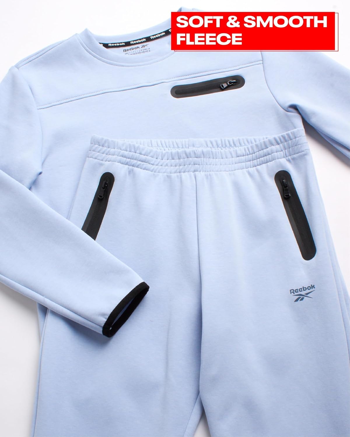 Reebok UGGS-READY Boys Sweatsuit Set Perfect Set for Boys
