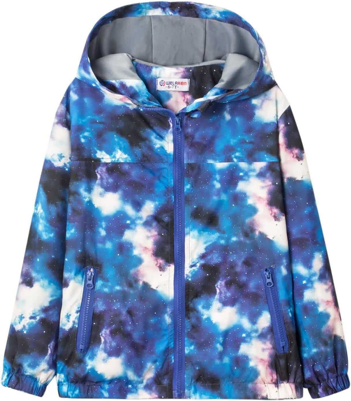 WELAKEN Lightweight Water-resistant Jacket for Kids