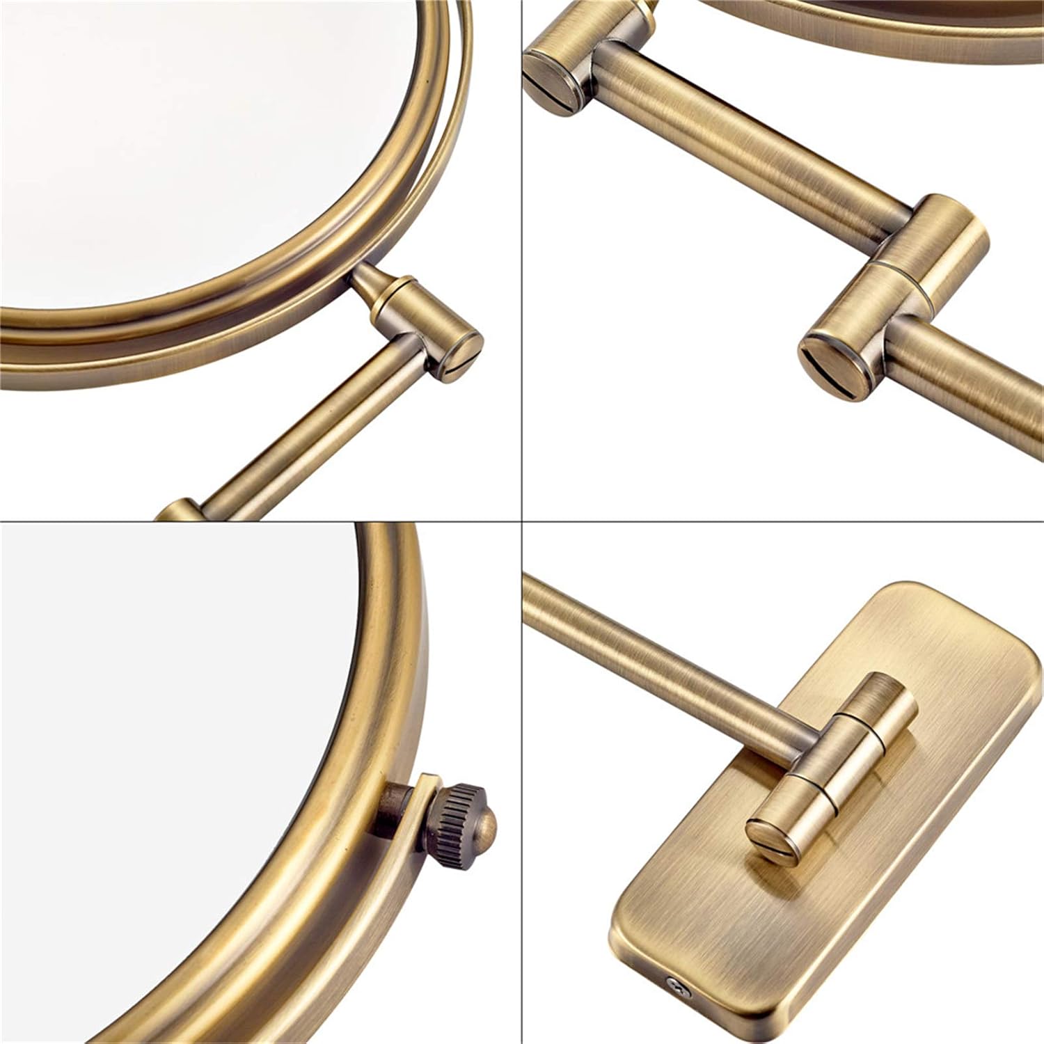 Double-Sided Swivel Makeup Mirror