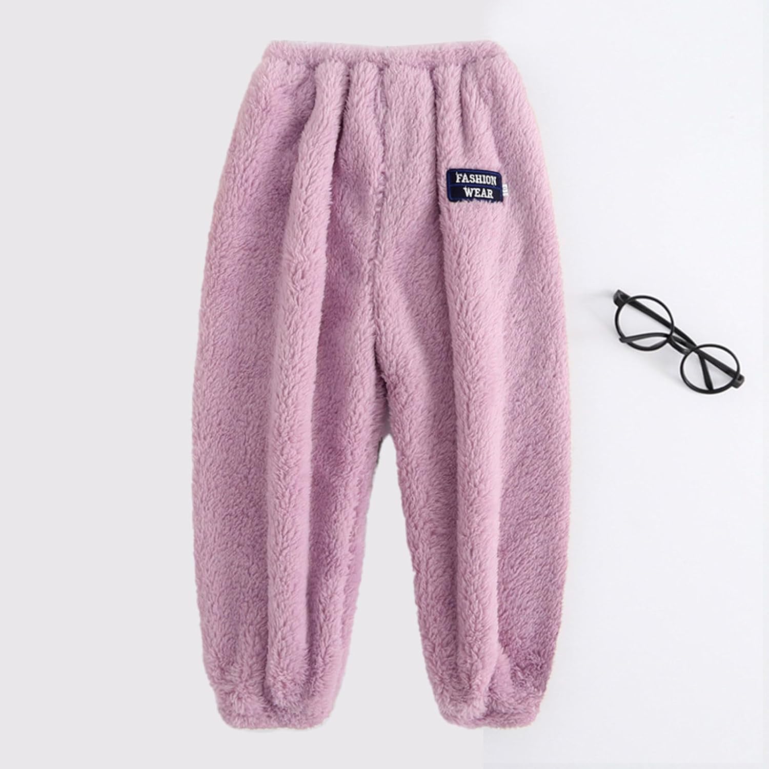 Corduroy Pants for Kids Boys - Wide Leg Comfy Elastic