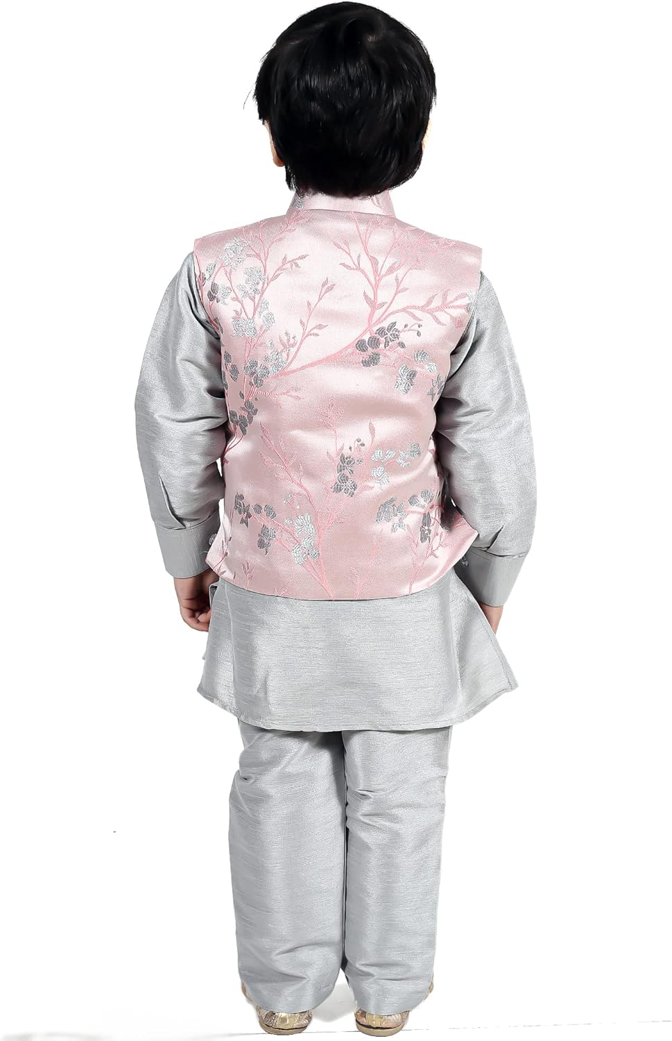 TADEX Ethnic Kurta Pant Set With Jacket 3pcs