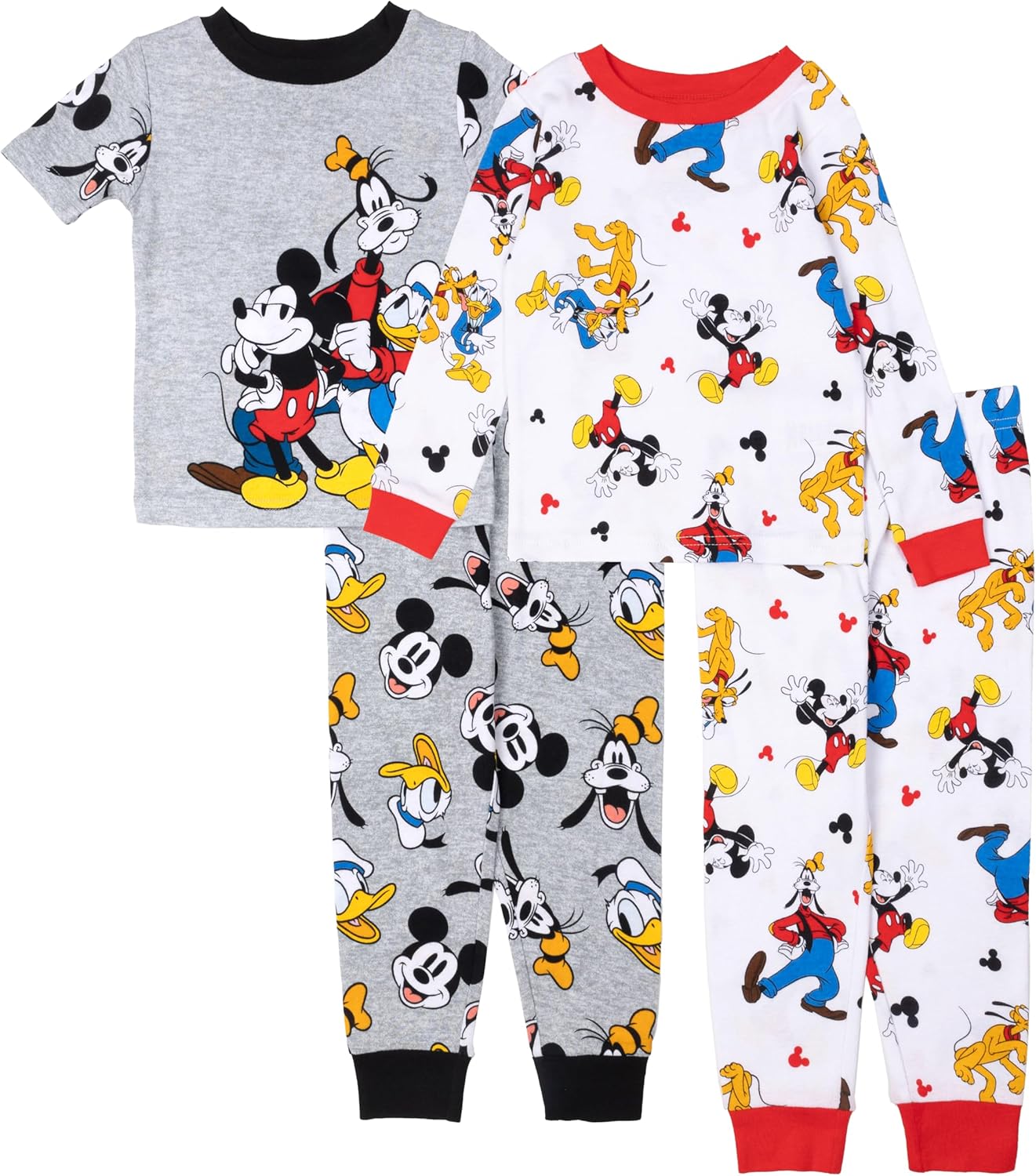 Disney Boys Snug-fit Cotton Pajama Set Soft Cute for Kids