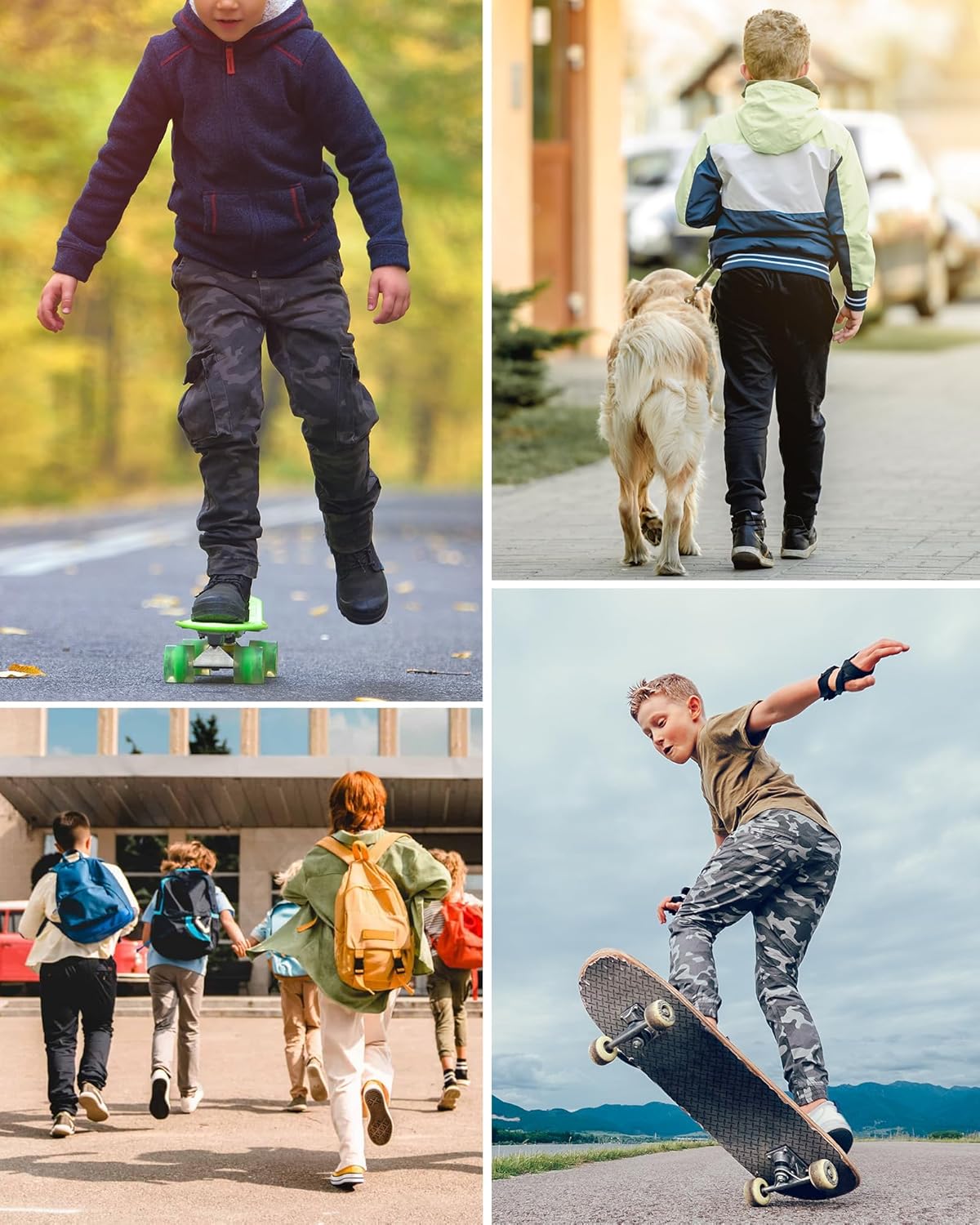 Comfy Camo Cargo Joggers for Boys