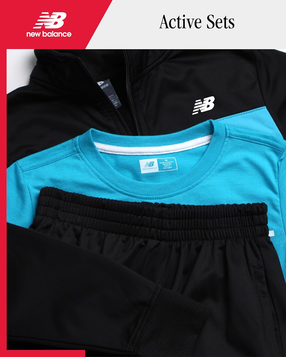 New Balance Boys Activewear Set 4-12