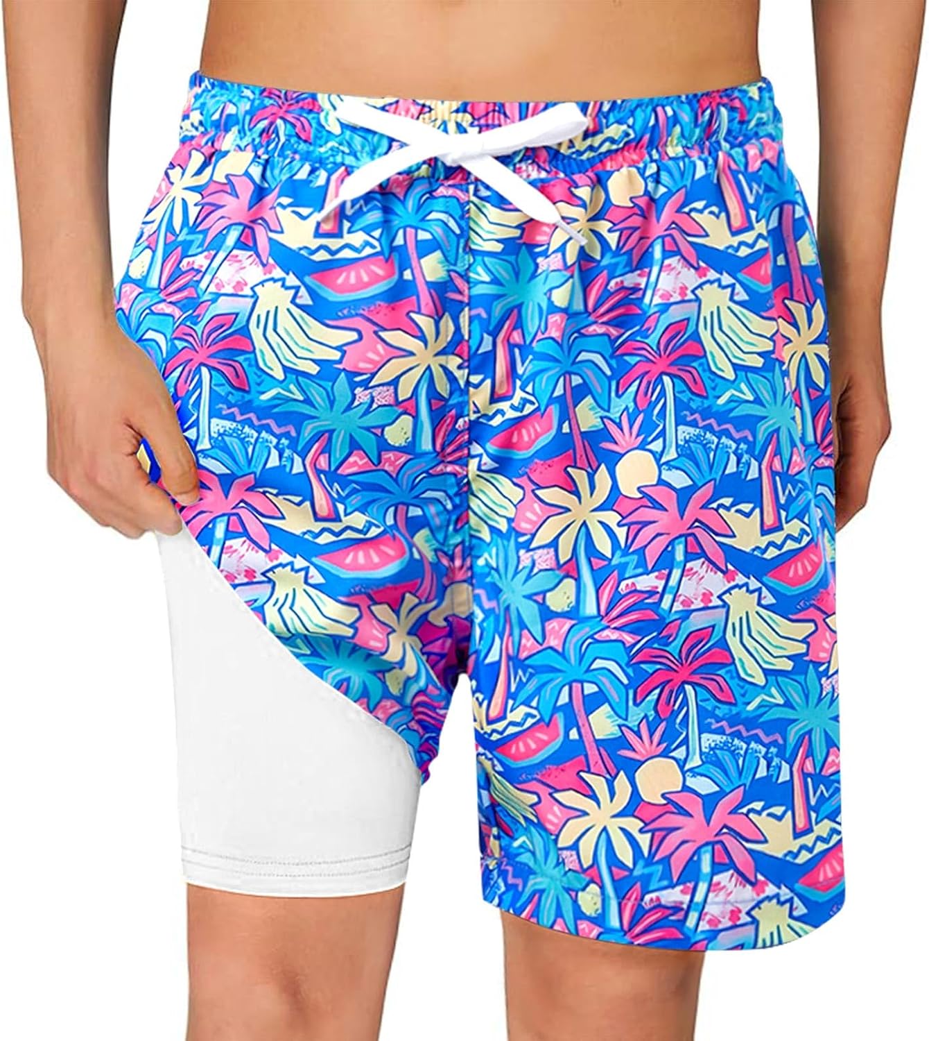 Haloumoning Boys Swim Trunks Durable Quick-Dry and Stylish