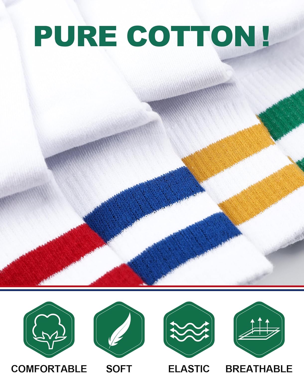 Kids Stripe Socks