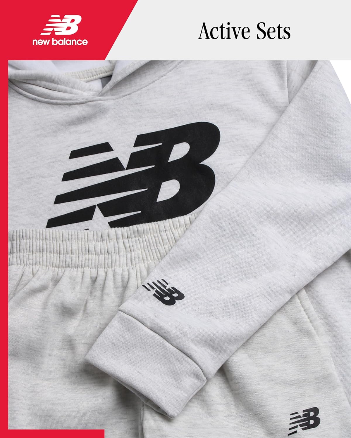 New Balance Boys Active Set - 2-Piece Fleece sweats