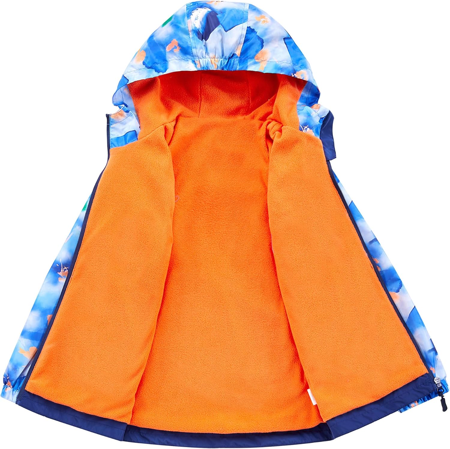 M2C Boys Waterproof Windbreaker Jacket Fleece Lined