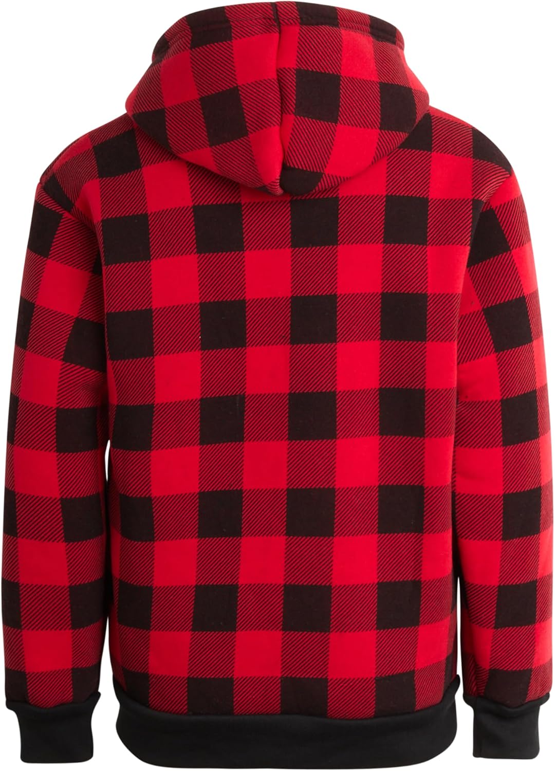 Quad Seven Boys Hoodie Sweatshirt - Sherpa Lined Heavyweight