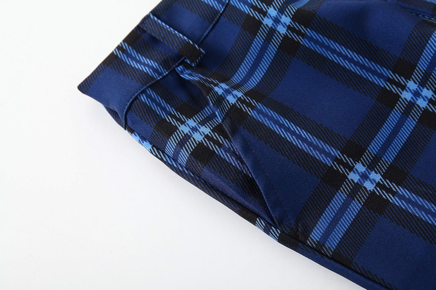 Boys Slim-Fit Plaid Button-Down Shirt