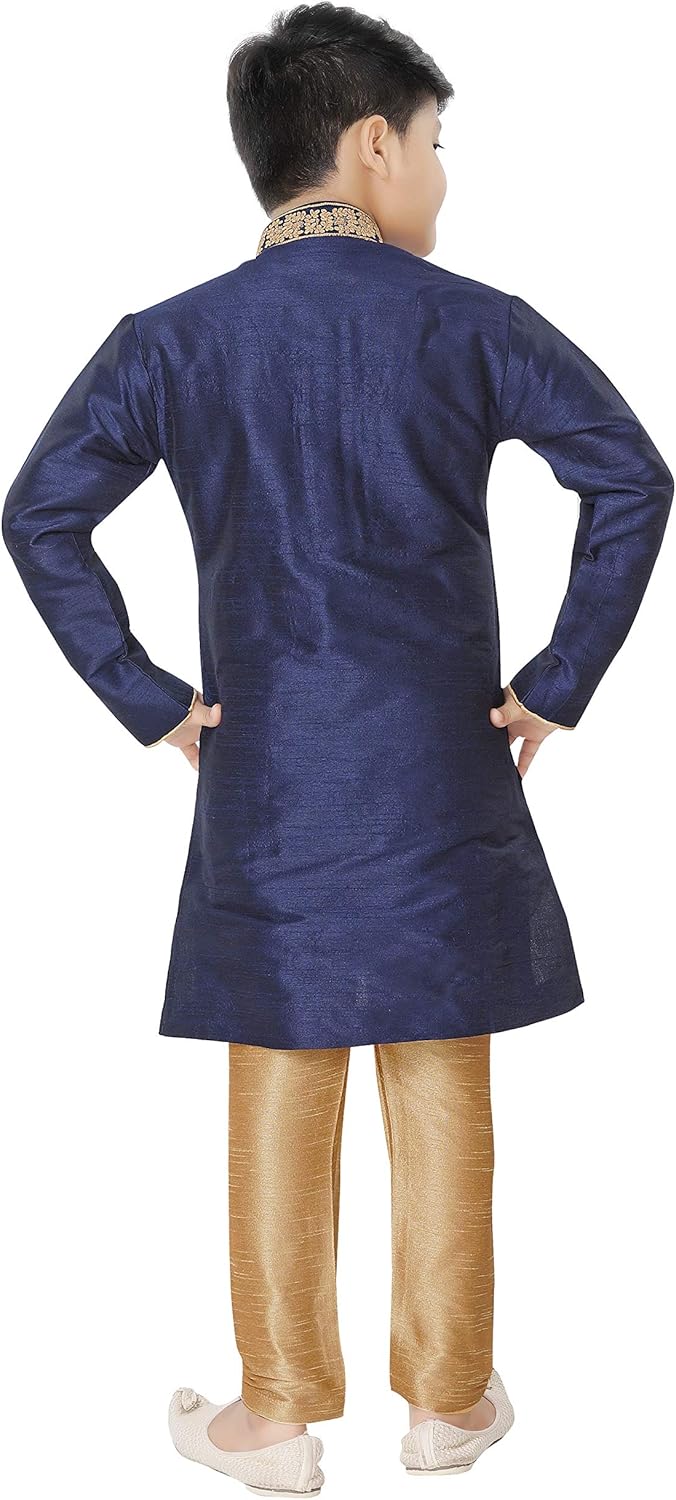Tathastu Boys Pajama Set - Festive Style Soft Comfortable Pajamas for Men