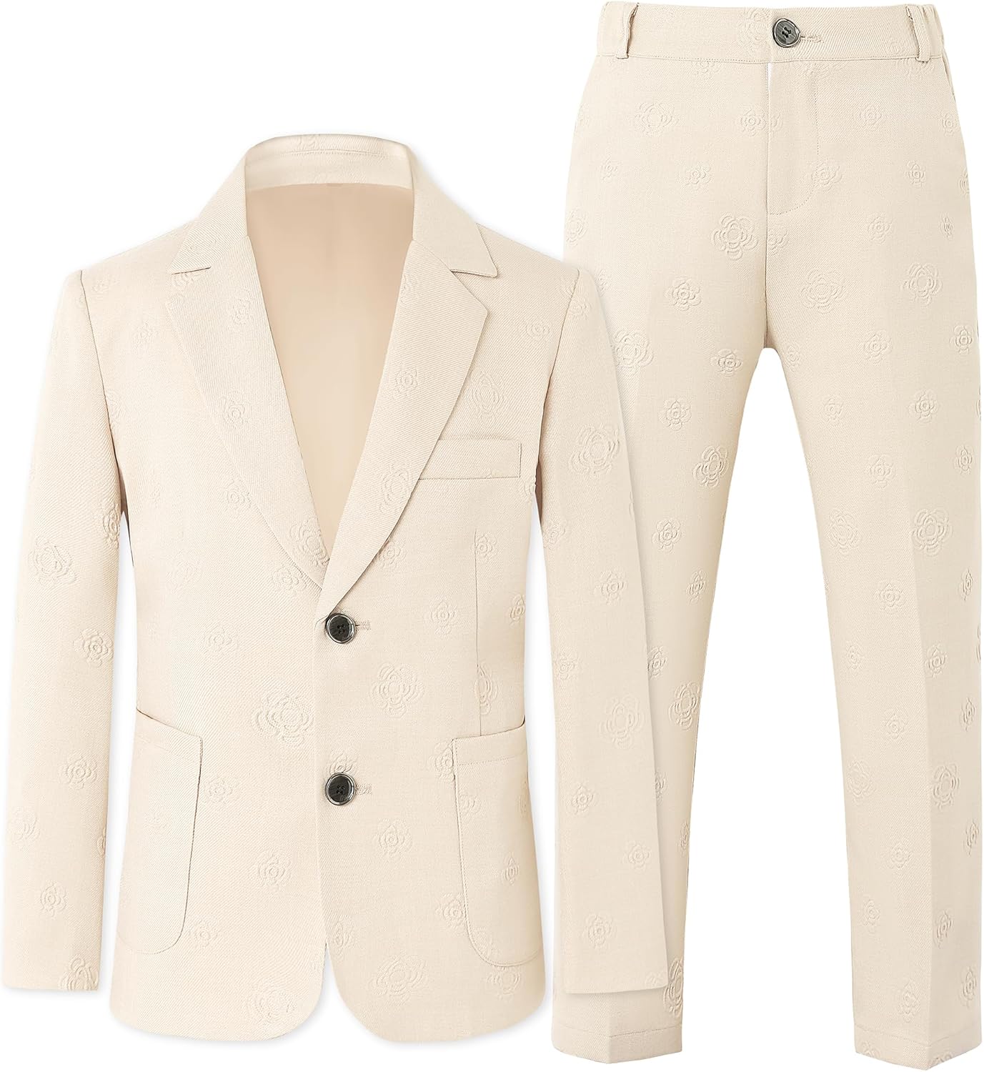 boys tuxedo suit slim fit 6-10 years