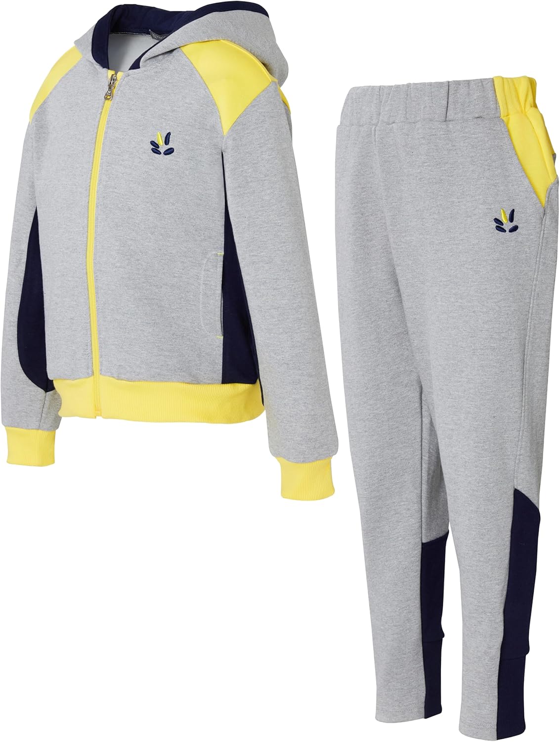 Boys Comfortable Zip-Up Tracksuit Set Ages 3-9