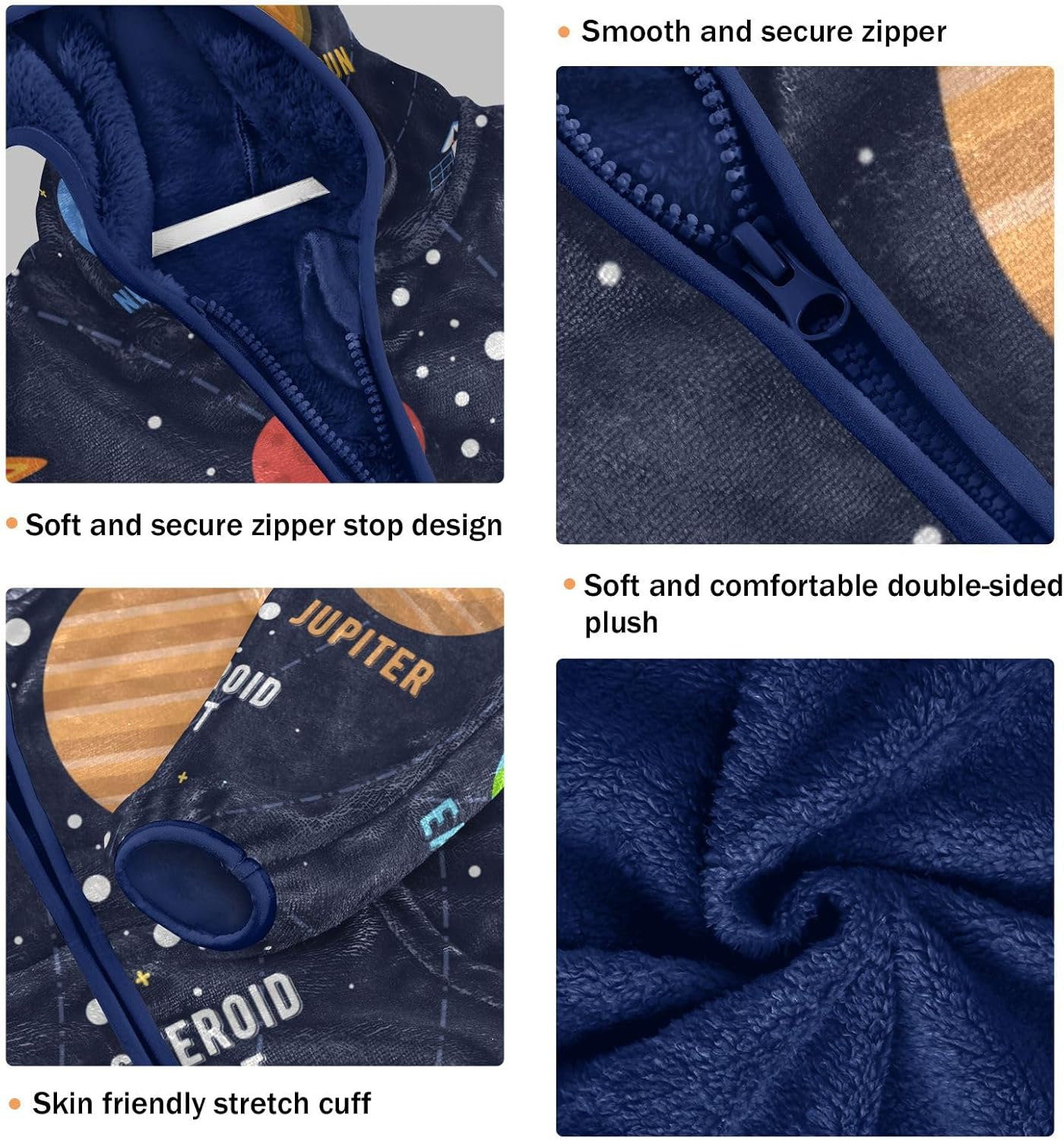 Aflyko Kids Fleece Hooded Jacket 3-10 Years