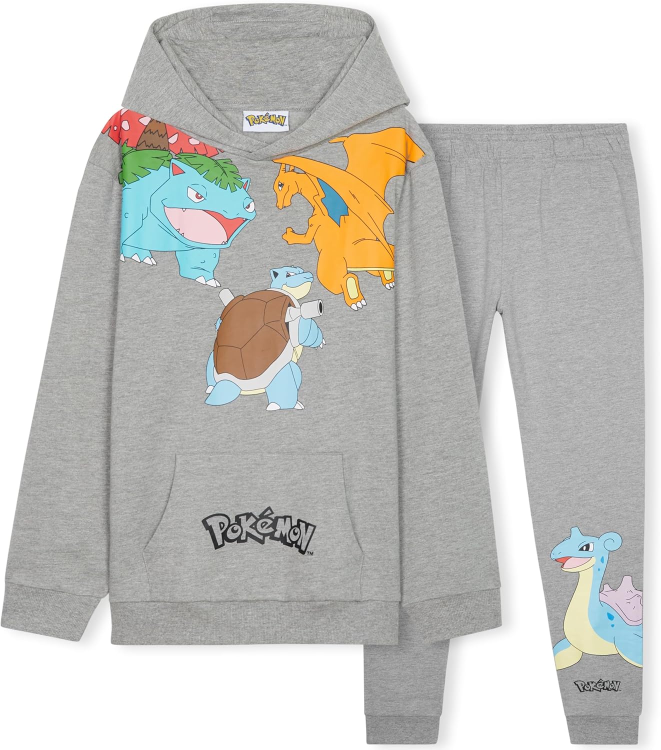 Pokemon Boys Tracksuit Set - Cozy Hoodie and Joggers