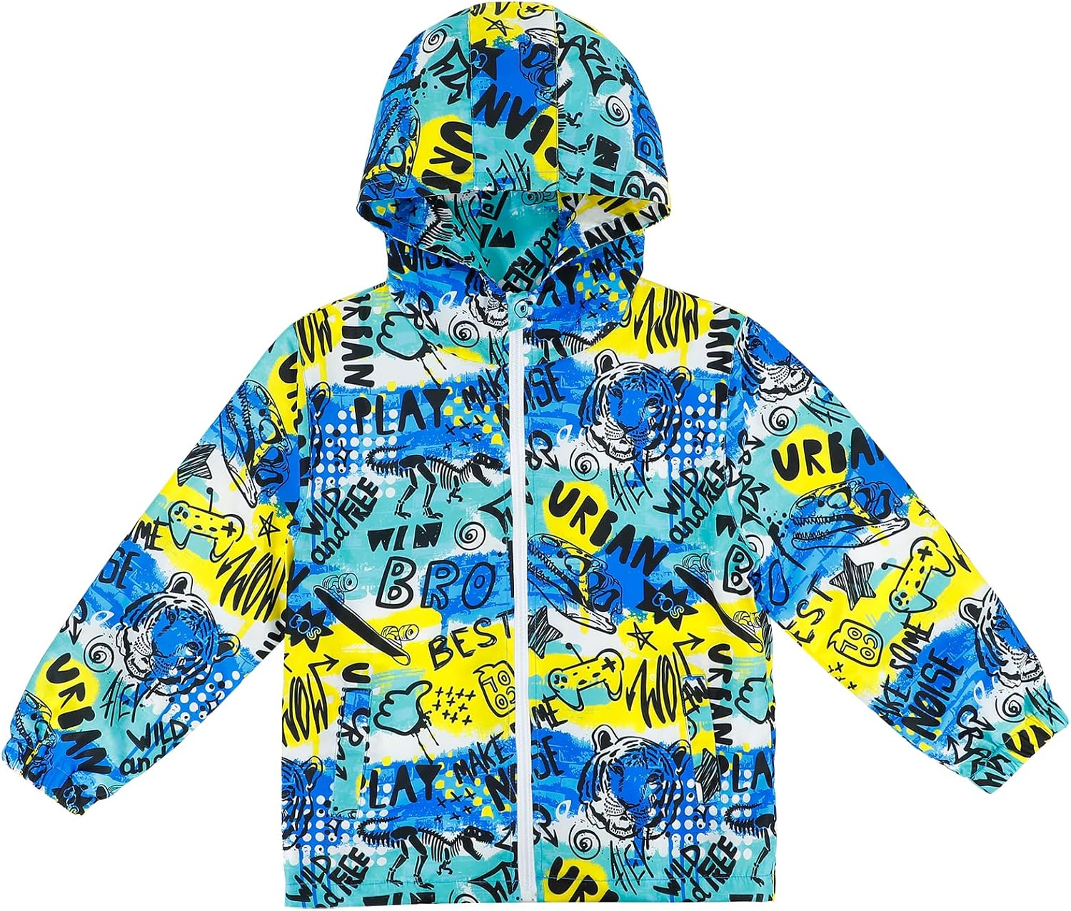 Estamico Boys Windproof Jacket Waterproof 4T-12Y