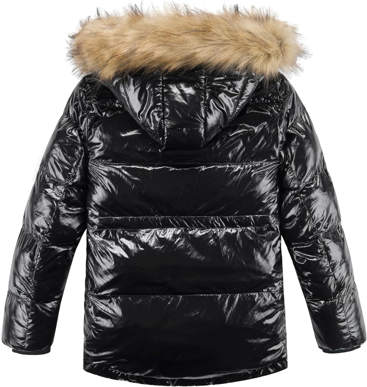 WULFUL Boys Winter Parka Waterproof Fleece Lined