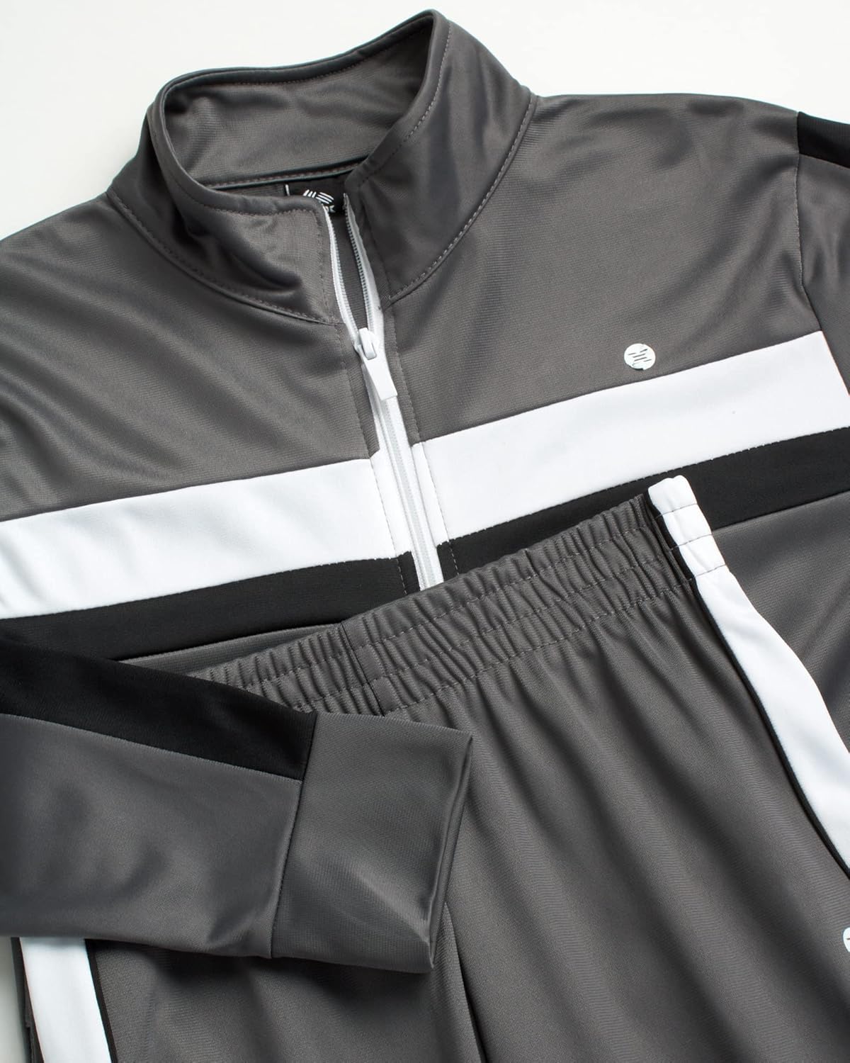 RBX Boys Active Tracksuit Set 2 Piece Zip Tricot