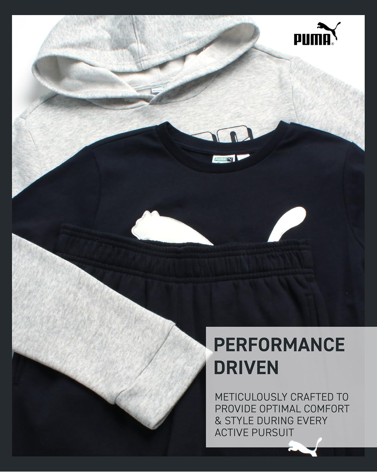 PUMA Boys 3-Piece Jogger Set