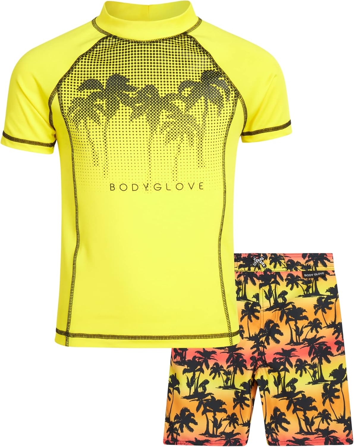 Body Glove Boys RashGuard Set UPF 50 Swim Protection