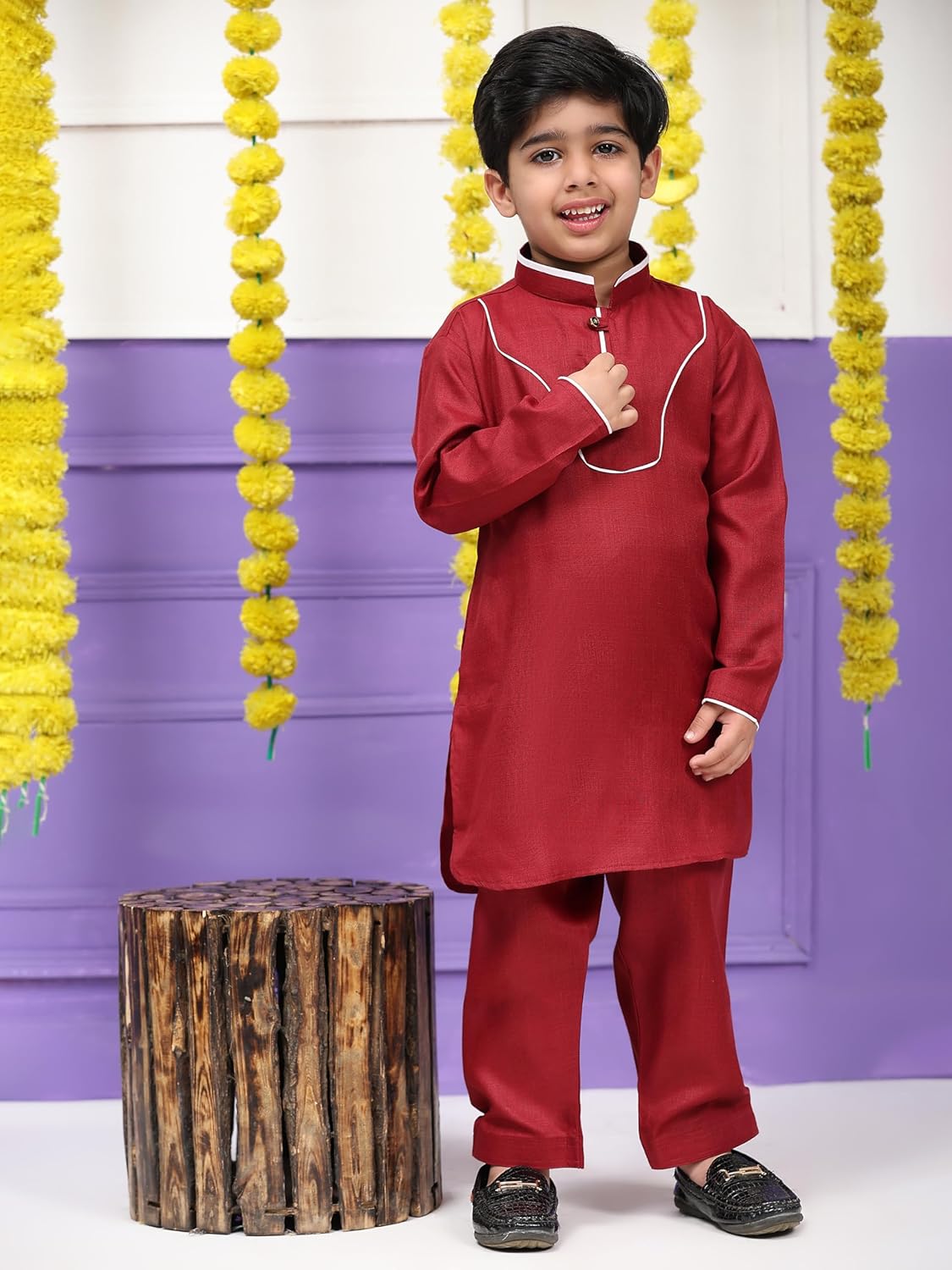 Pro-Ethical Boys Cotton Kurta Set for Kids