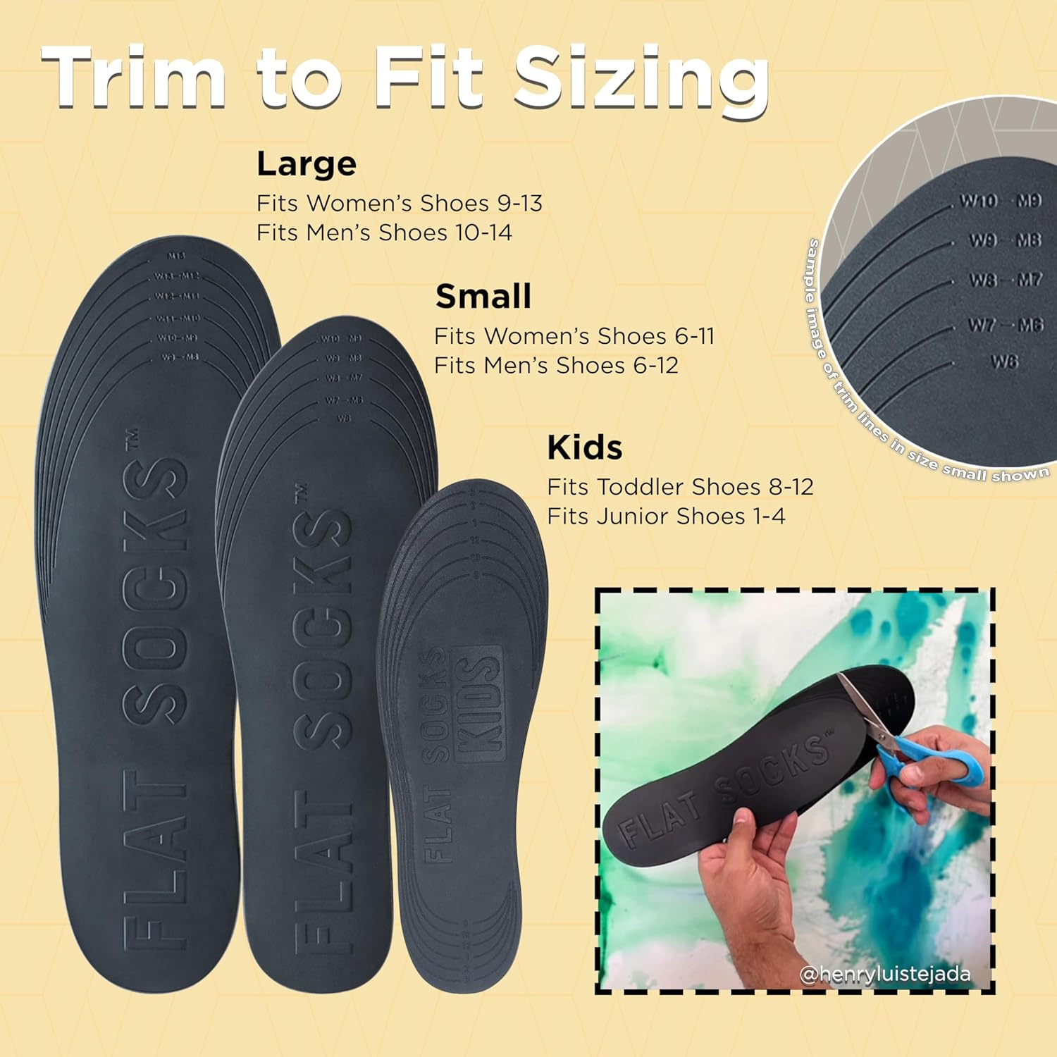 No Slip No Stink No Hassle Flat Socks for Kids