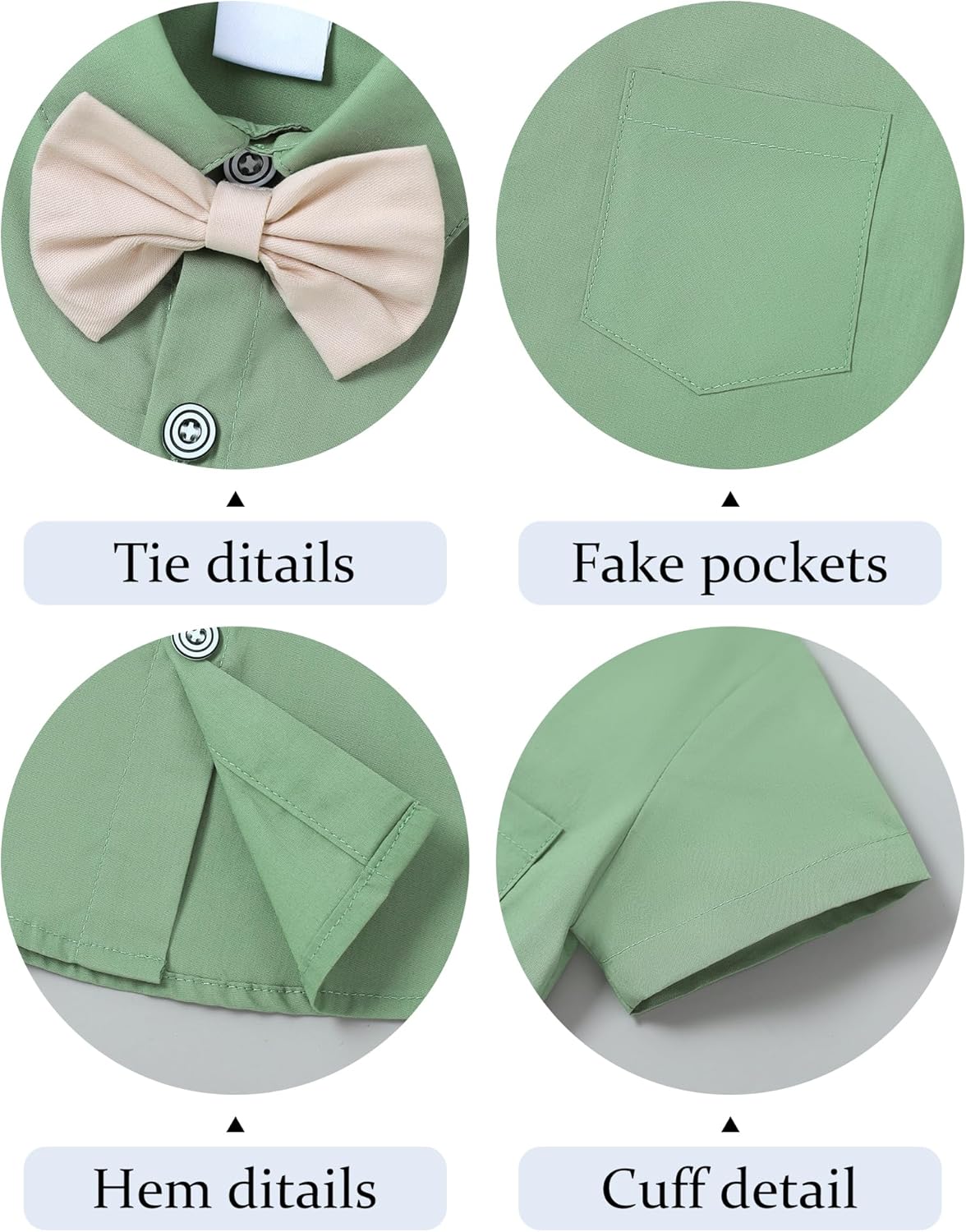 ZOEREA Boys Formal Suit for Wedding Party