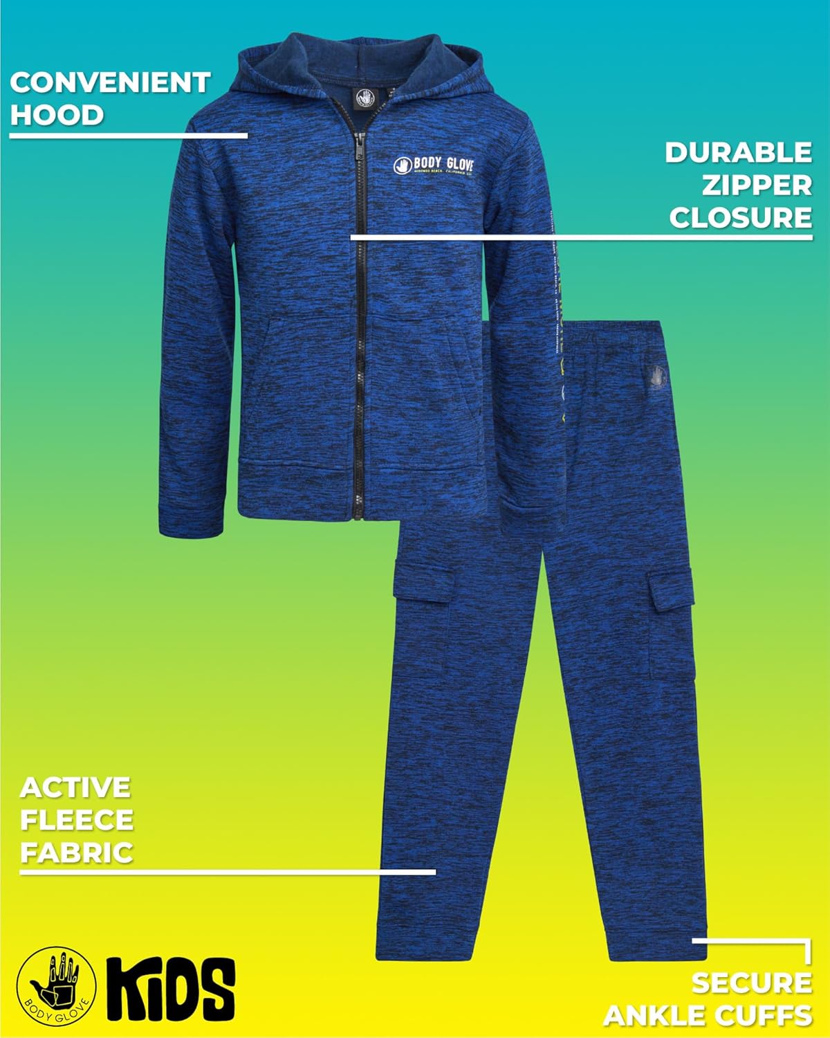 Boys active suit set