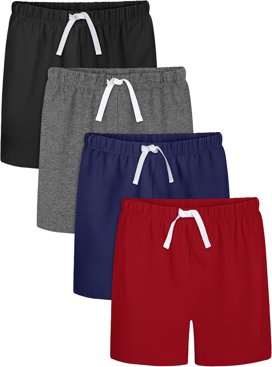 Resinta 4-Piece Toddler Boys Cotton Shorts