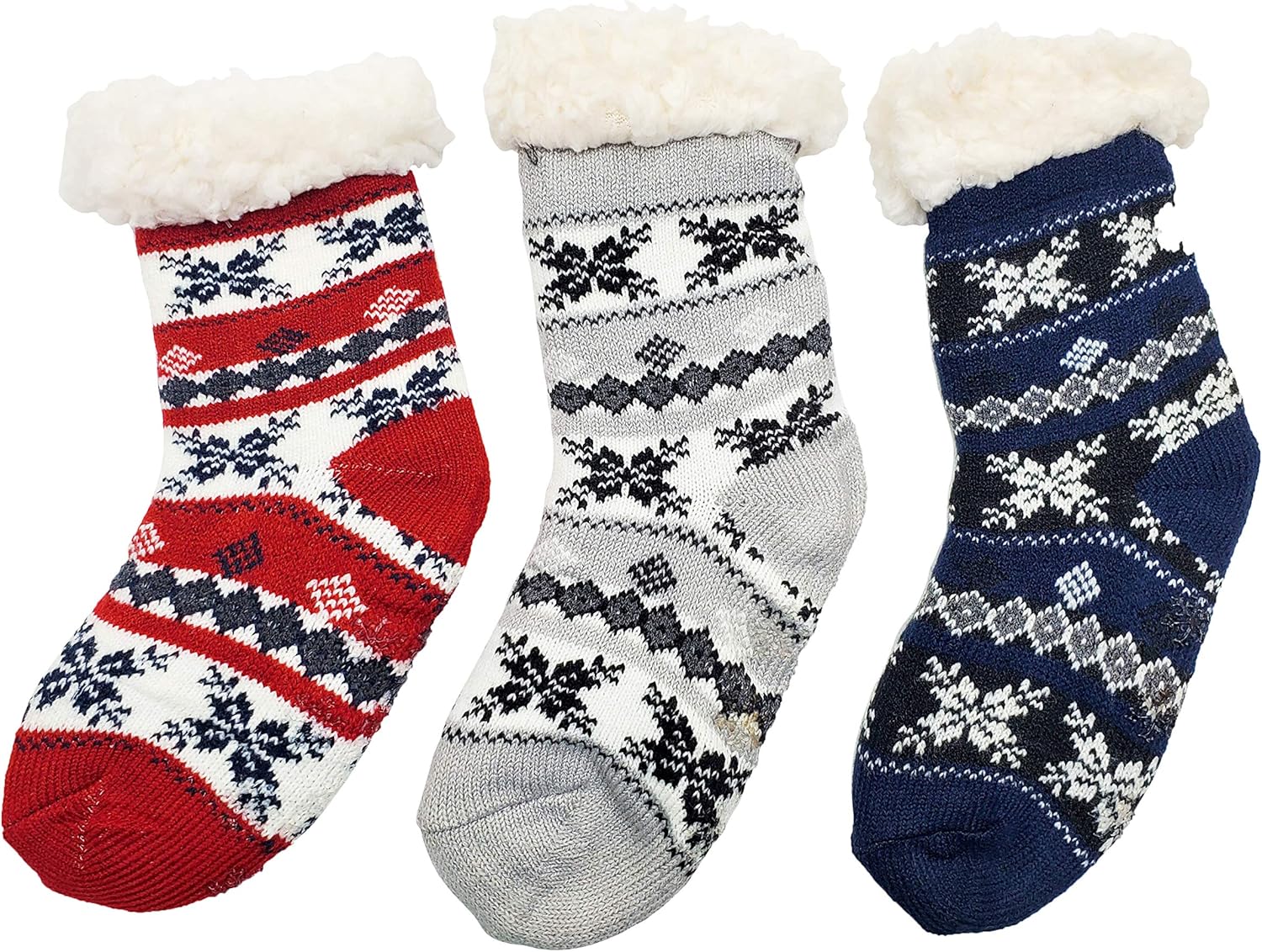 Fluffy Thermal Kids Socks Cute Christmas Gift