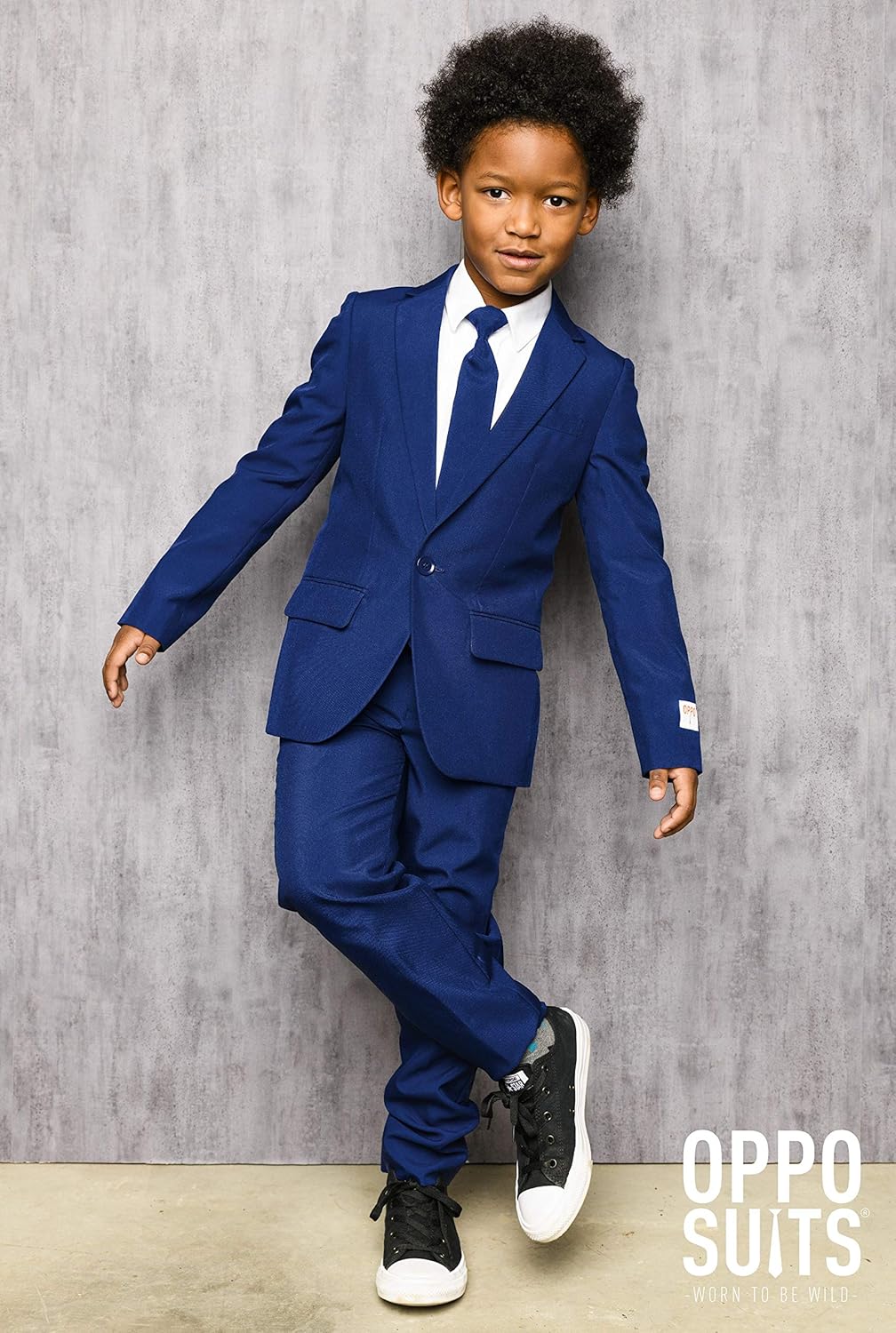 Opposuits Boys Slim-Fit Party Suit for Prom Weddings More