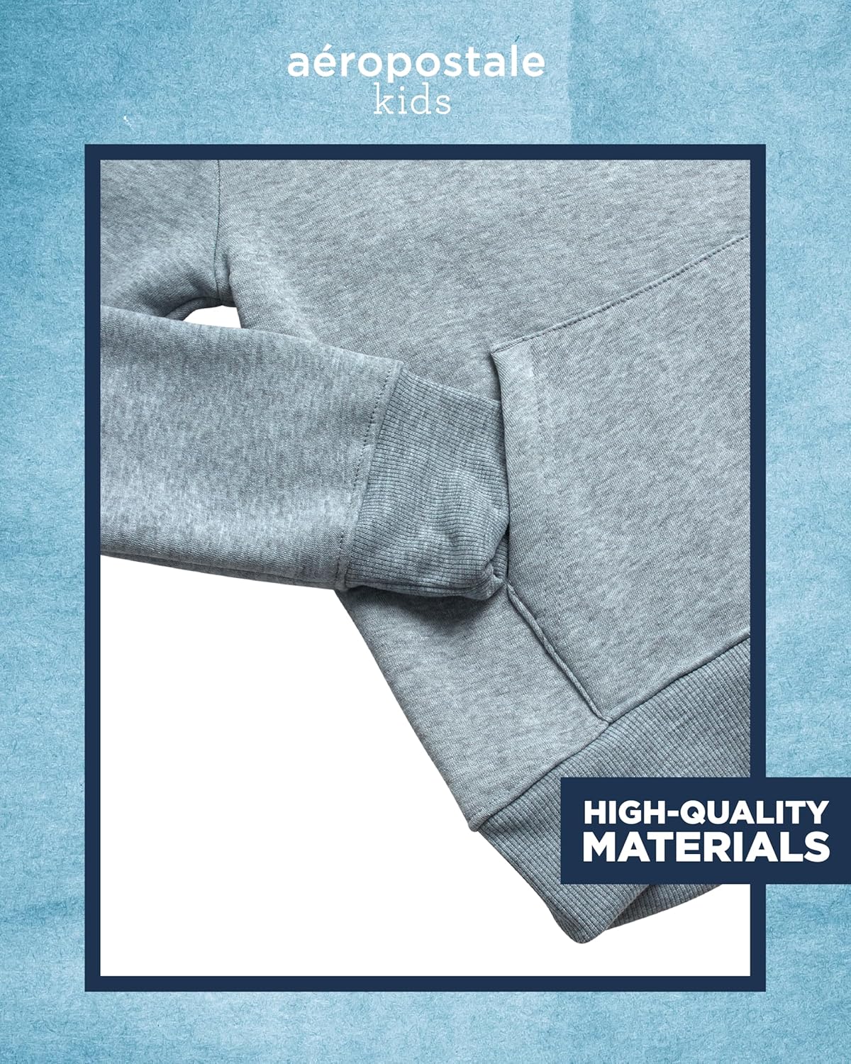 AEROPOSTALE Boys Active Pants Set - Graphic Hoodie Jogger