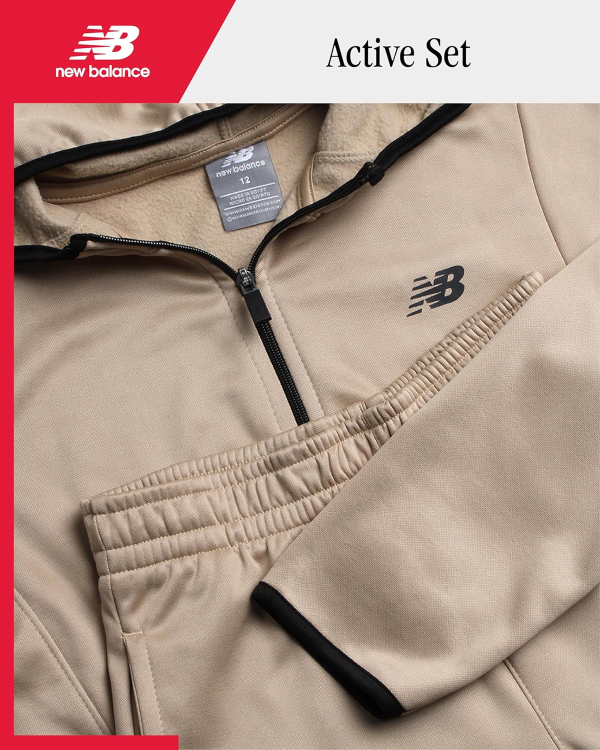 New Balance Boys Cozy Performance Sweatsuit